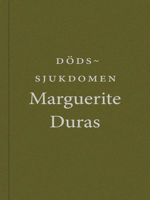cover image of Dödssjukdomen